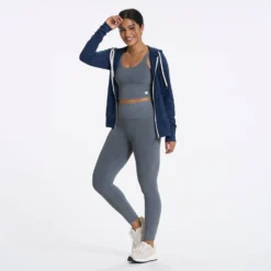 Halo Performance Hoodie | Navy Heather -Fashifyer Sales Store 0035 VW201HNV 3184