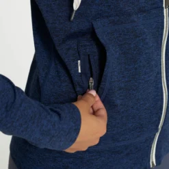 Halo Performance Hoodie | Navy Heather -Fashifyer Sales Store 0037 VW201HNV 3165