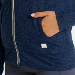 Halo Performance Hoodie | Navy Heather -Fashifyer Sales Store 0039 VW201HNV 3160