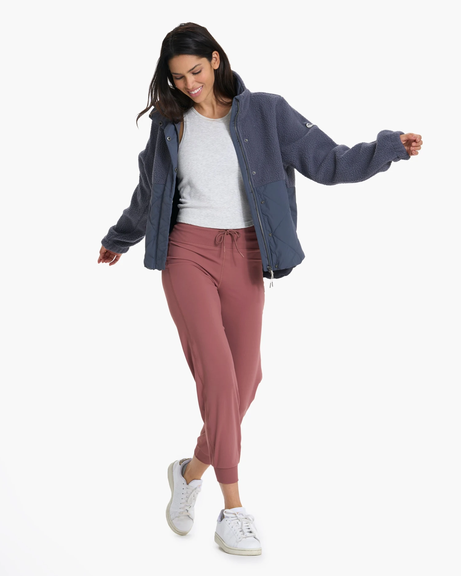 Highlands Sherpa Jacket | Azure 6 Highlands Sherpa Jacket | Azure - Image 6