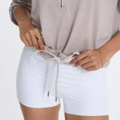 Halo Relaxed Half Zip | Oyster Heather -Fashifyer Sales Store 0097 VW269HOY 3279