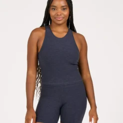 Elevation Plyo Tank | Midnight Heather