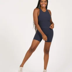 Elevation Plyo Tank | Midnight Heather -Fashifyer Sales Store VW1004HMD 4