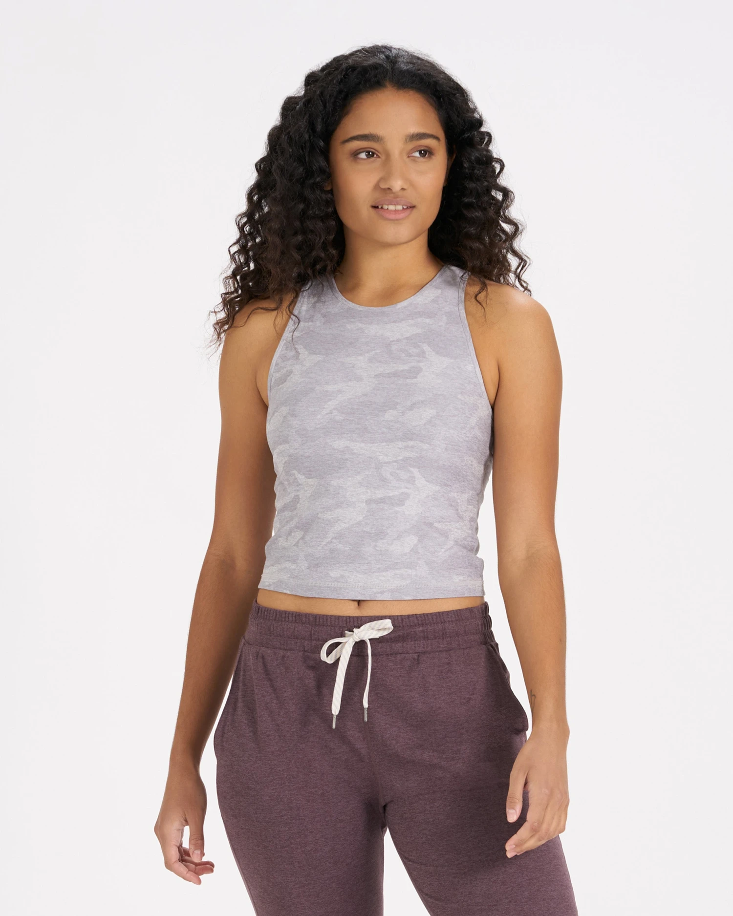 Elevation Plyo Tank | Pale Heather Camo 1 Elevation Plyo Tank | Pale Heather Camo