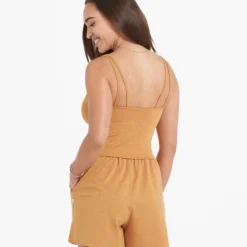 Halo Performance Crop | Flax Heather -Fashifyer Sales Store VW1005HFL 2079