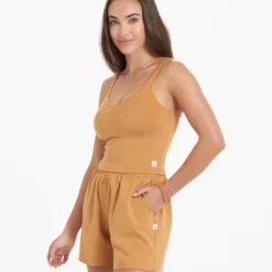 Halo Performance Crop | Flax Heather -Fashifyer Sales Store VW1005HFL 2146