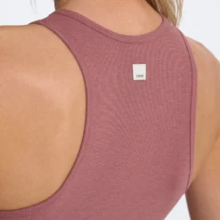 Pose Plyo Tank | Rosewood Heather -Fashifyer Sales Store VW1009HRO 0619