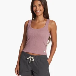 Sunrise Crop Tank | Orchid