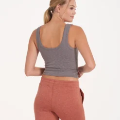 Sunrise Crop Tank | Smoke 6 Sunrise Crop Tank | Smoke -Fashifyer Sales Store VW1013SMK 2172