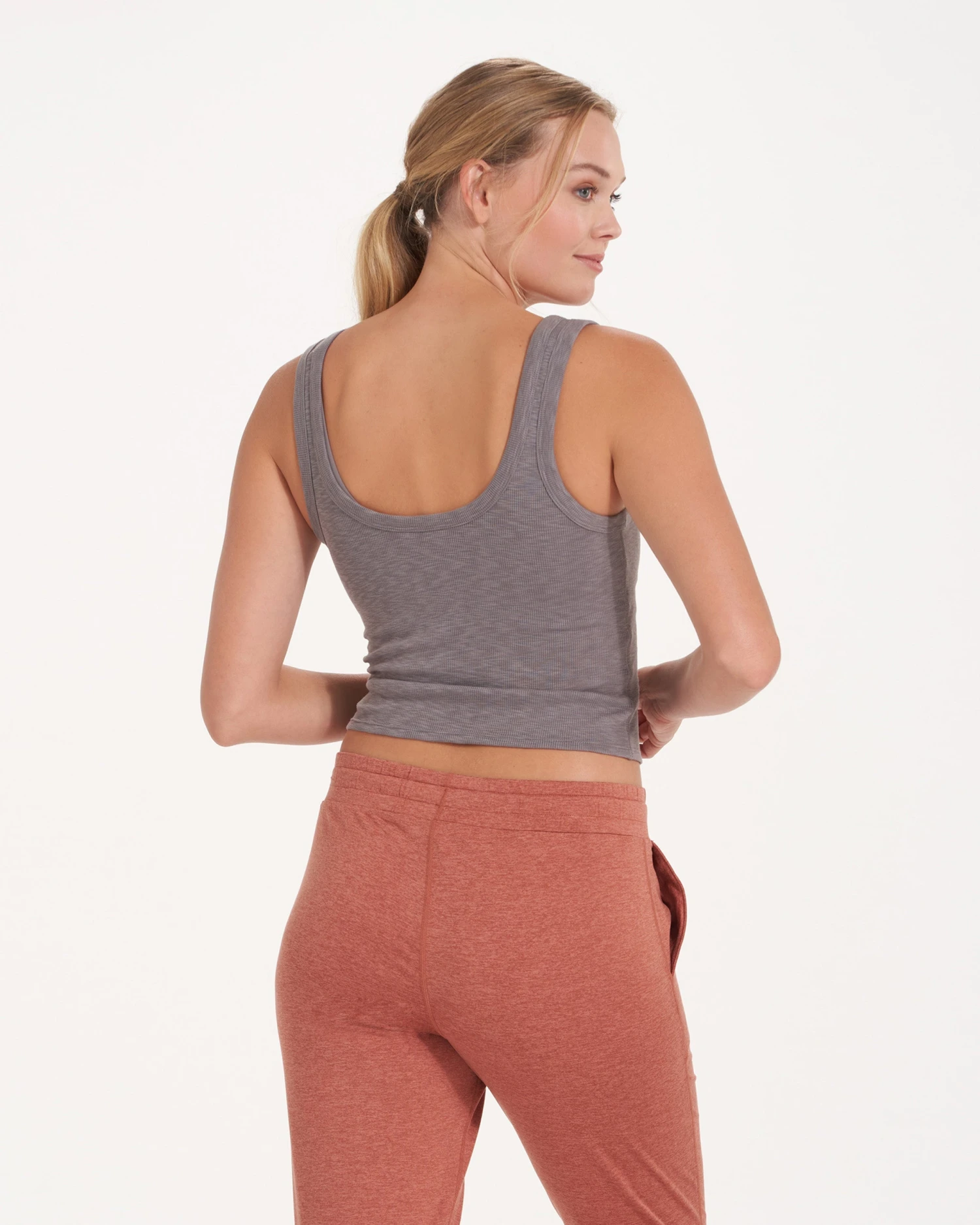 Sunrise Crop Tank | Smoke 3 Sunrise Crop Tank | Smoke - Image 3