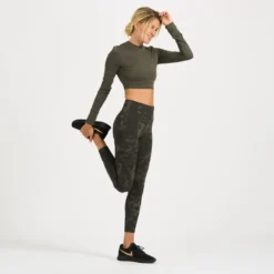 Long-Sleeve Lux Crop Tee | Oregano Heather 7 Long-Sleeve Lux Crop Tee | Oregano Heather -Fashifyer Sales Store VW1021HOR 5 8dc73b7a c54c 486f b903 aba67087ee38