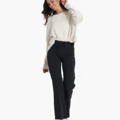 Slouchy Waffle Crew | Natural -Fashifyer Sales Store VW1047NAT 5042