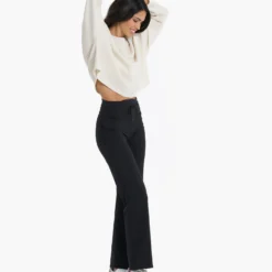 Slouchy Waffle Crew | Natural -Fashifyer Sales Store VW1047NAT 5067