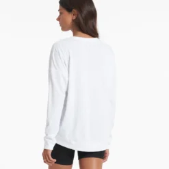 Long-Sleeve Sunrise Crew | White -Fashifyer Sales Store VW1048WHT 02914 1