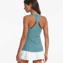 Lux Performance Tank | Luna Heather -Fashifyer Sales Store VW108HLU 03497