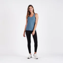 Lux Performance Tank | Tide Heather -Fashifyer Sales Store VW108HTD 1