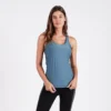 Lux Performance Tank | Tide Heather