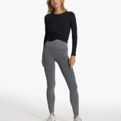 Long Sleeve Cove Twist Tee | Black 10 Long Sleeve Cove Twist Tee | Black -Fashifyer Sales Store VW1114BLK SP23 W ECOMM TOPS 2456 FULL 1X1 7532d826 d2f5 49f2 ae50 bcc8b259f215