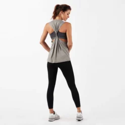 Trinity Tank | Heather Grey -Fashifyer Sales Store VW116HTG 2