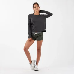 Lux Performance Long Sleeve Tee | Charcoal Heather