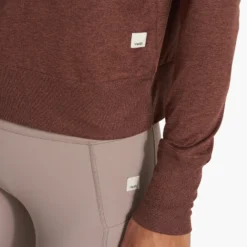 Daydream Crew | Mulberry Heather -Fashifyer Sales Store VW133HMU FA23 M ECOMM TOPS DETAIL 2