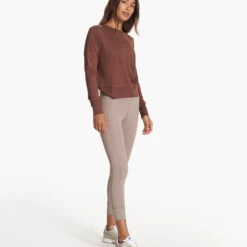 Daydream Crew | Mulberry Heather -Fashifyer Sales Store VW133HMU FA23 W ECOMM TOPS FULL ALT 6