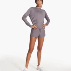 Daydream Crew | Sawyer Heather 10 Daydream Crew | Sawyer Heather -Fashifyer Sales Store VW133HSW FA23 W ECOMM TOPS FULL ALT 7