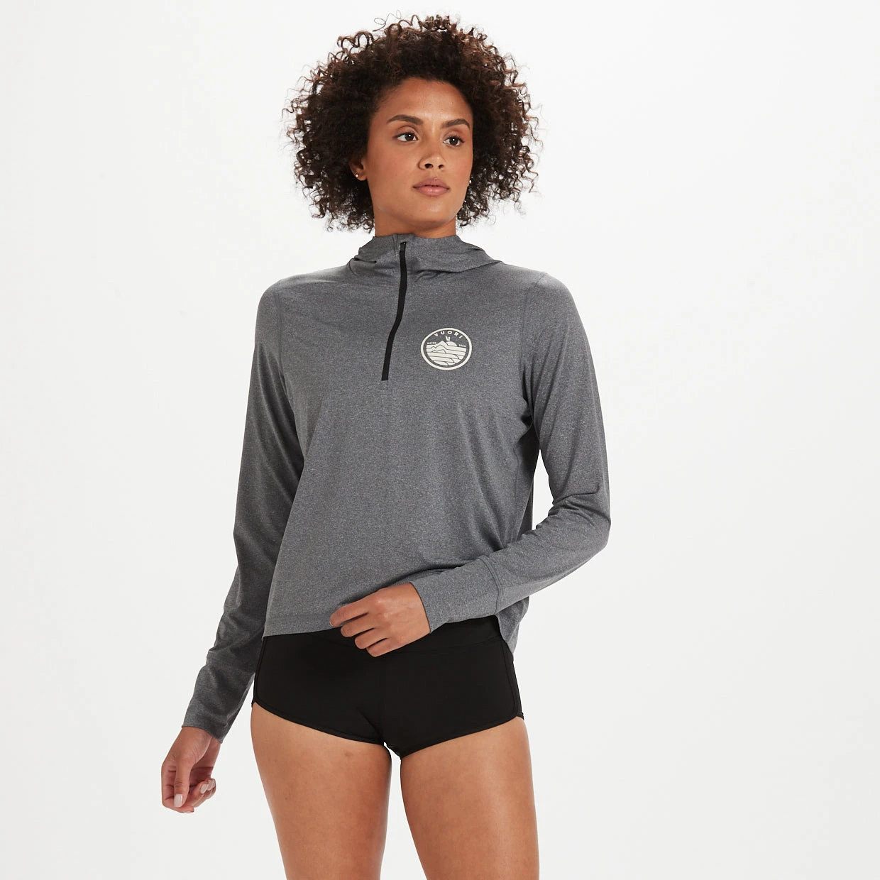 Shoreline 1/2 Zip | Charcoal Heather 1 Shoreline 1/2 Zip | Charcoal Heather