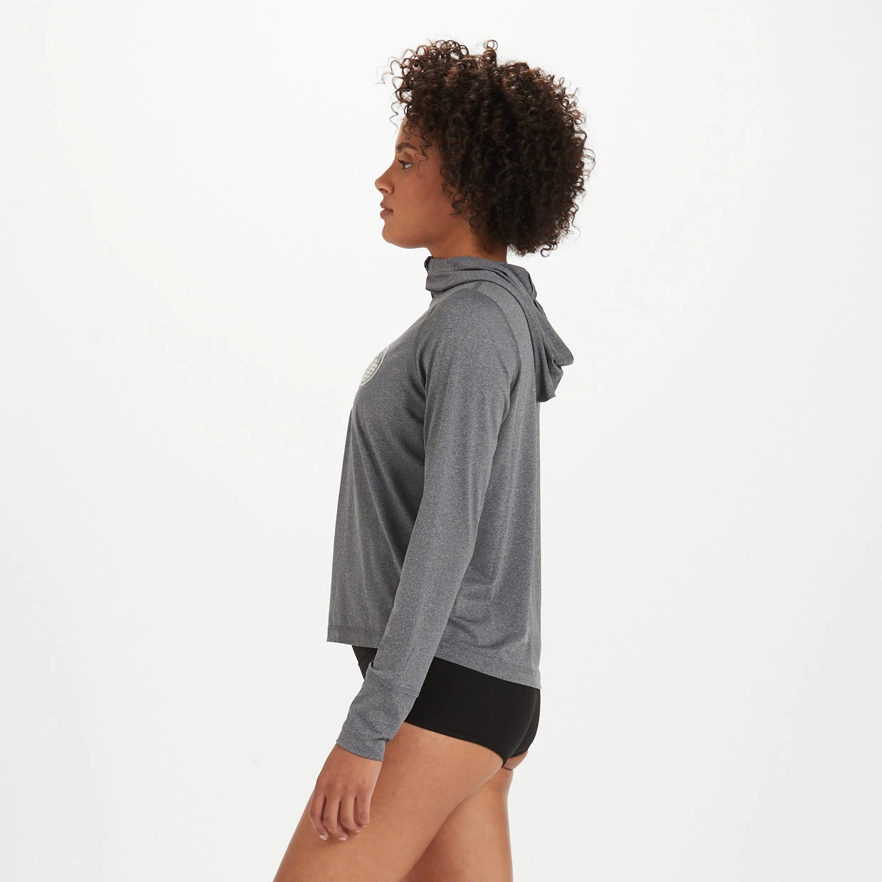 Shoreline 1/2 Zip | Charcoal Heather 2 Shoreline 1/2 Zip | Charcoal Heather - Image 2