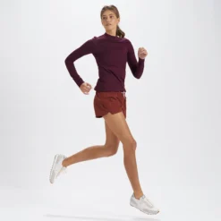 Long-Sleeve Lux Tee | Cerise Heather -Fashifyer Sales Store VW167HCE 5