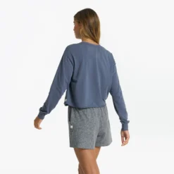 Long-Sleeve Coast Tee | Azure -Fashifyer Sales Store VW170AZR 1587