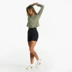 Long-Sleeve Coast Tee | Laurel -Fashifyer Sales Store VW170LAU 0802