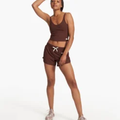 Rib Crop Tank | Mulberry -Fashifyer Sales Store VW189MLB FA23 W ECOMM TOPS FULL ALT 6