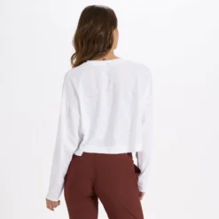 Long-Sleeve Sundown Tee | White -Fashifyer Sales Store VW196WHT 3 e6b1e81c 2ac0 4940 ad12 5d1392d9ffbc