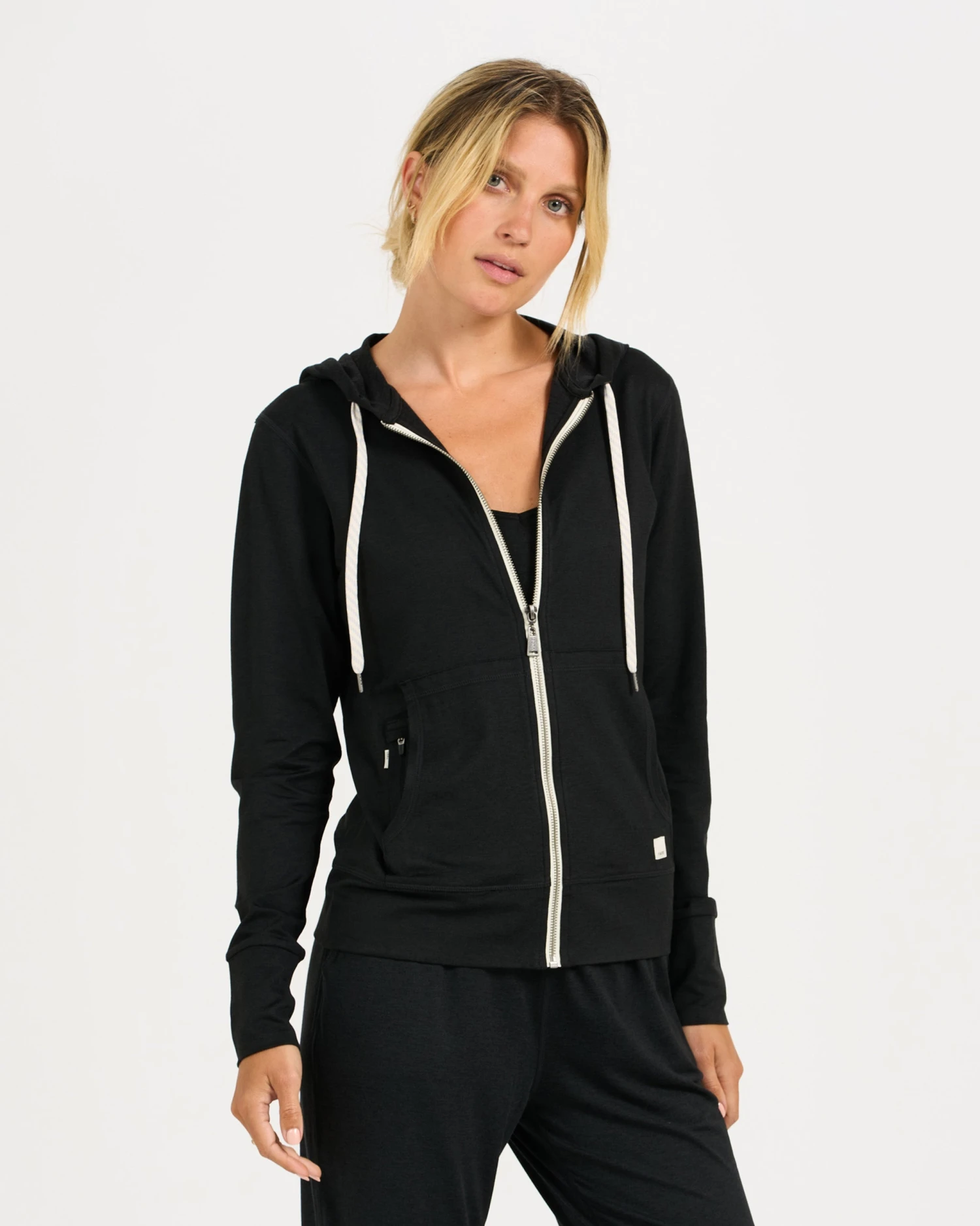 Halo Performance Hoodie | Black Heather 2 Halo Performance Hoodie | Black Heather - Image 2