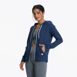 Halo Performance Hoodie | Navy Heather