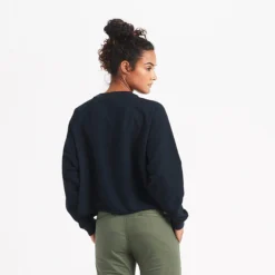 Faye Sweatshirt | Ink -Fashifyer Sales Store VW215INK 3