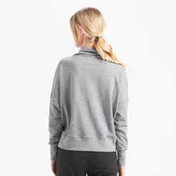 Cleo Sweatshirt | Heather Grey -Fashifyer Sales Store VW216HTG 3