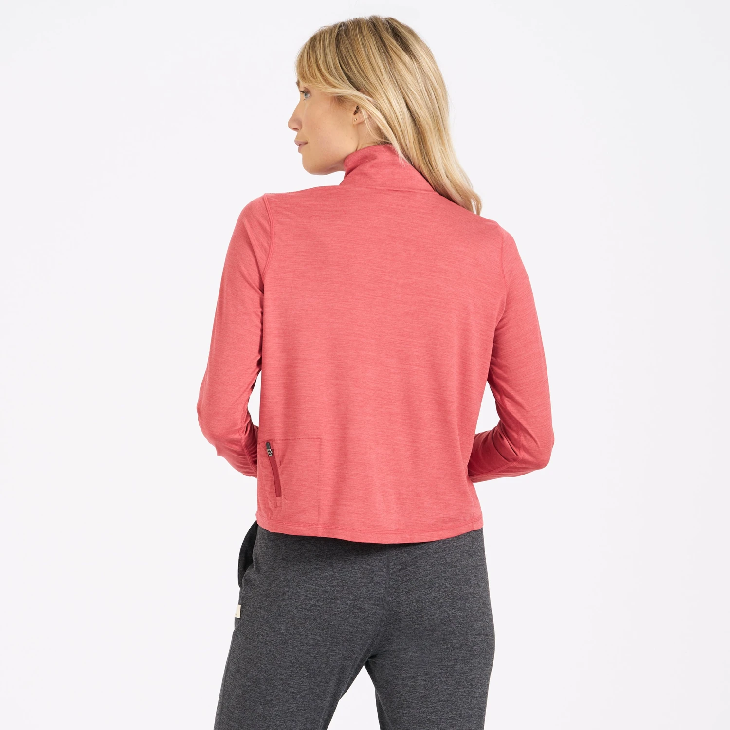 Crescent Half Zip | Sierra Heather 3 Crescent Half Zip | Sierra Heather - Image 3