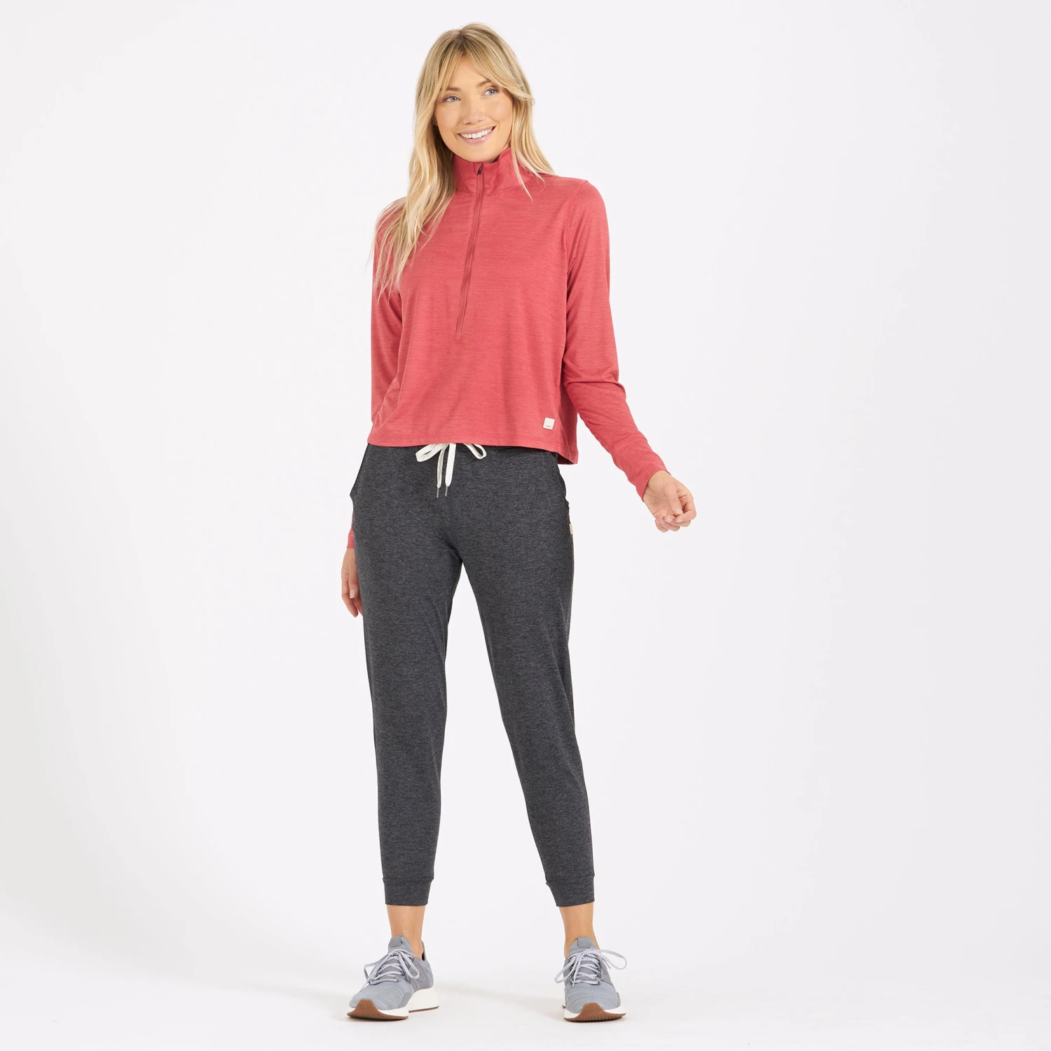 Crescent Half Zip | Sierra Heather 4 Crescent Half Zip | Sierra Heather - Image 4