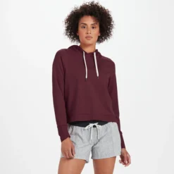 Halo Essential Hoodie | Cerise Heather