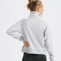 Restore Half Zip | Light Heather Grey -Fashifyer Sales Store VW233LHG 3