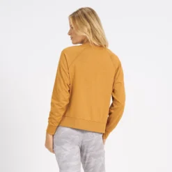 Long-Sleeve Halo Crew | Flax Heather -Fashifyer Sales Store VW241HFL 3 f28477cc 9655 41b4 b019 a2484684cfcc