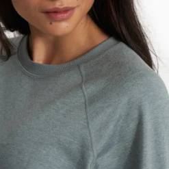 Long Sleeve Halo Crew | Stormy Heather -Fashifyer Sales Store VW241HSR SP22 W ECOMM FLEECE DETAIL 1652 1x1 3aeb08c6 72b2 4587 a97e ac75bfdb2495