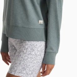 Long Sleeve Halo Crew | Stormy Heather -Fashifyer Sales Store VW241HSR SP22 W ECOMM FLEECE TOPS 1637 1x1 a5882523 193f 4829 897b 04a23d82ca12