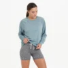 Long-Sleeve Halo Crew | Shade Heather