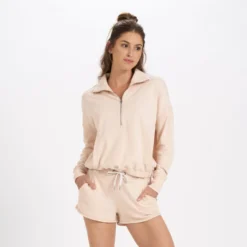 Sunnyside Half Zip | Alabaster -Fashifyer Sales Store VW246ABR 1 fedc744e 11a0 4361 8618 86b28776cc51