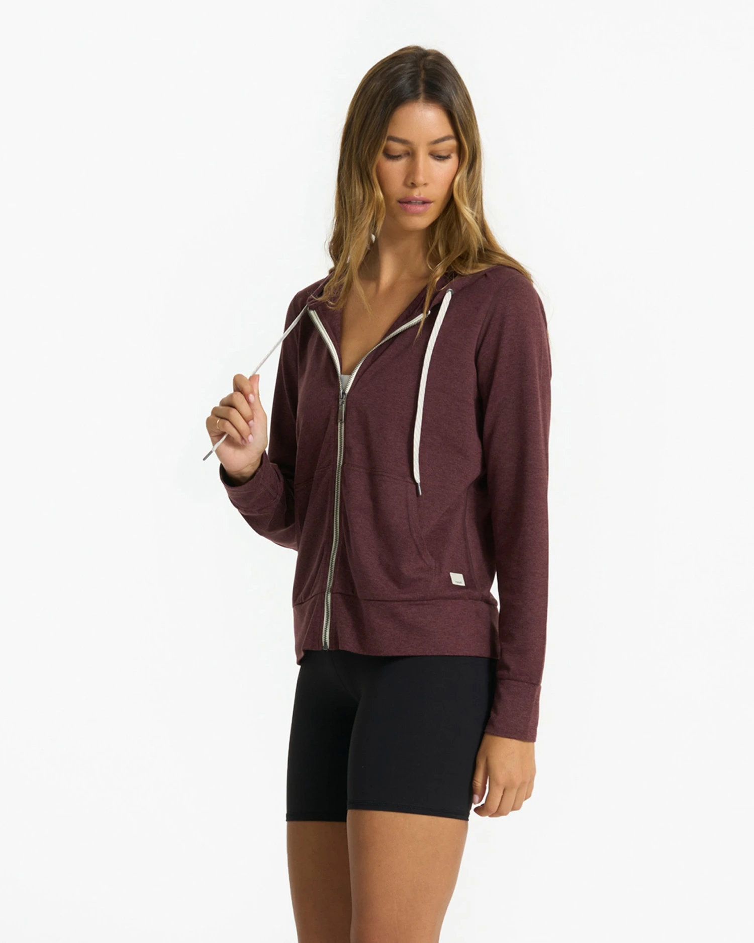 Halo Performance Hoodie 2.0 | Ruby Heather 2 Halo Performance Hoodie 2.0 | Ruby Heather - Image 2