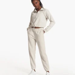 Sedona Half Zip | Salt -Fashifyer Sales Store VW274SAL FA23 W ECOMM fleece FULL ALT 7