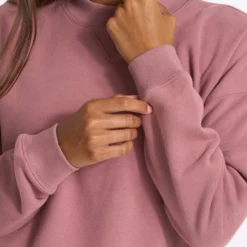 Sedona Crew | Marsala -Fashifyer Sales Store VW278MAR SP23 W ECOMM FLEECE DETAIL 01217 1x1 afdffb2a 872b 44b6 96f8 ab68212e1832